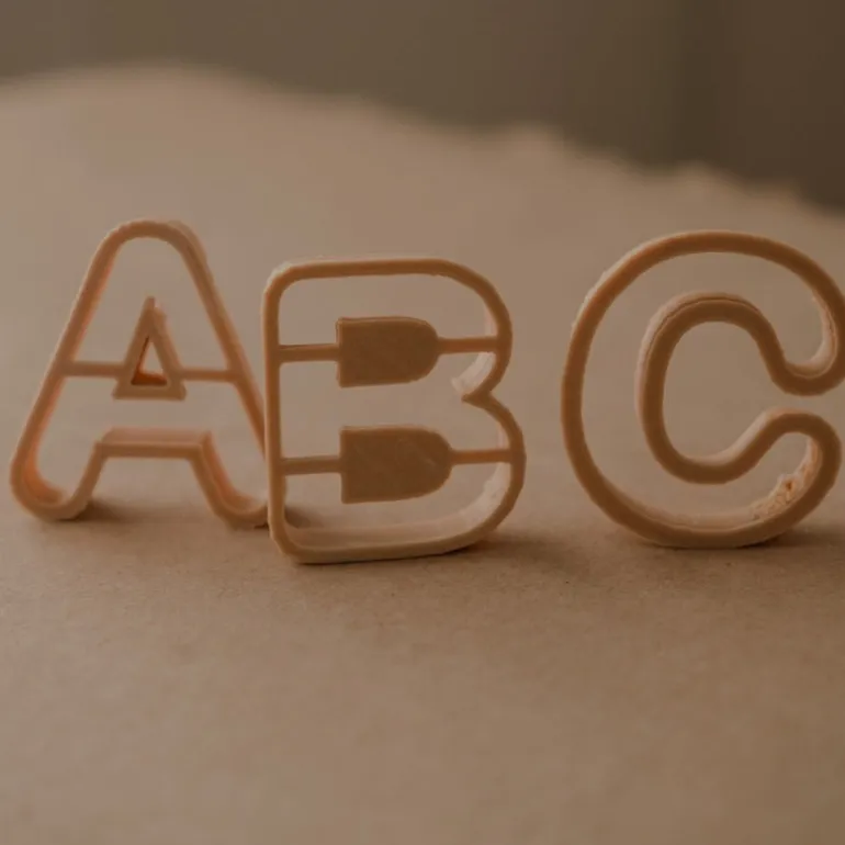 Alphabet Eco Cutter Set