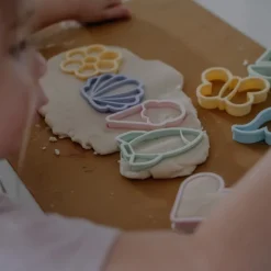 Assorted Coloured Eco Cutters - Set Of 10