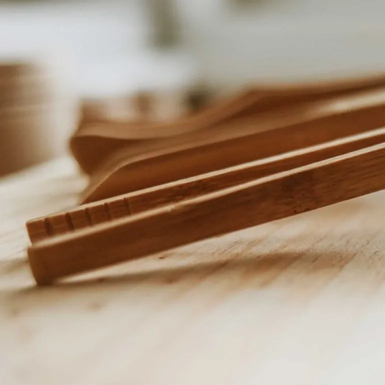 Bamboo Fine Tongs