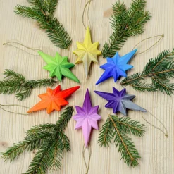 Christmas Tree Decorations - Set Of 6