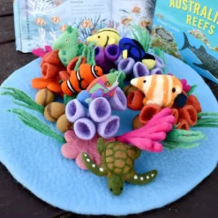 Coral Reef Play Mat - Round