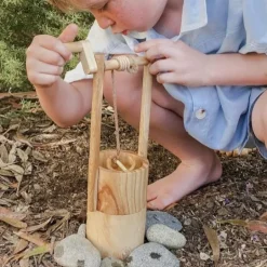 Dig Your Own Wooden Water Well