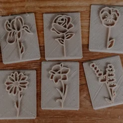 Eco Flower Stamp Set (Without Handle)