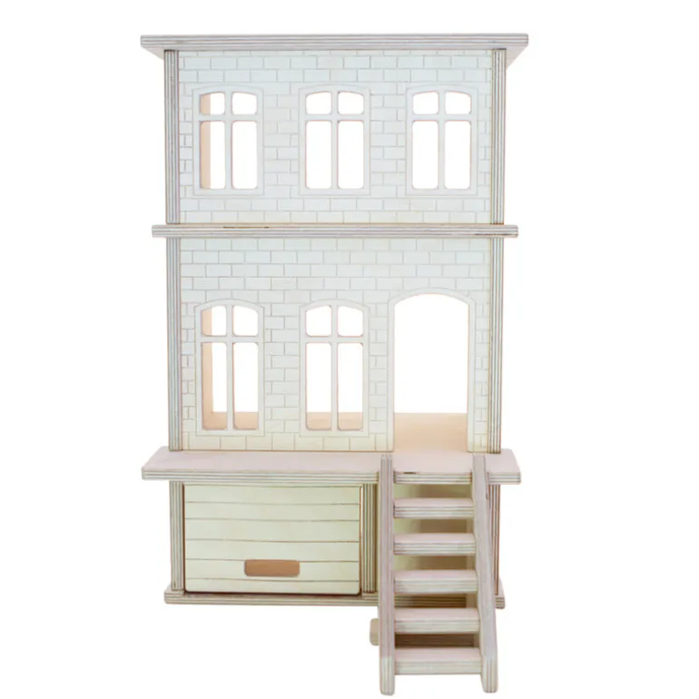 Extra Large Wooden Doll House - Brooklyn
