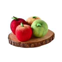 Felt Apples (Set of 4 Apples)