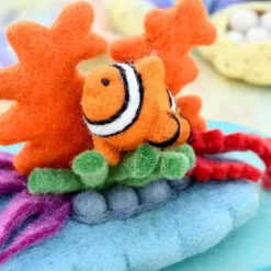 Felt Coral Reef & Clownfish Set