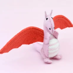 Felt Dragon - Pink