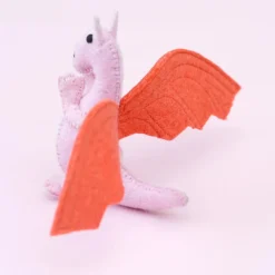 Felt Dragon - Pink