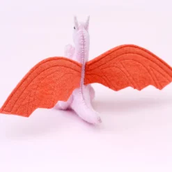 Felt Dragon - Pink