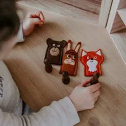 Felt Finger Puppet Animals - Assorted