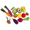 Felt Fruit & Vegetable Set - 14 Pieces