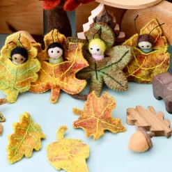 Felt Leaf Baby - Birch