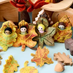 Felt Leaf Baby - Oak