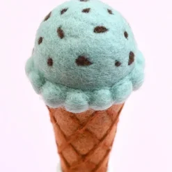 Felt Mint Choc Chip Ice Cream