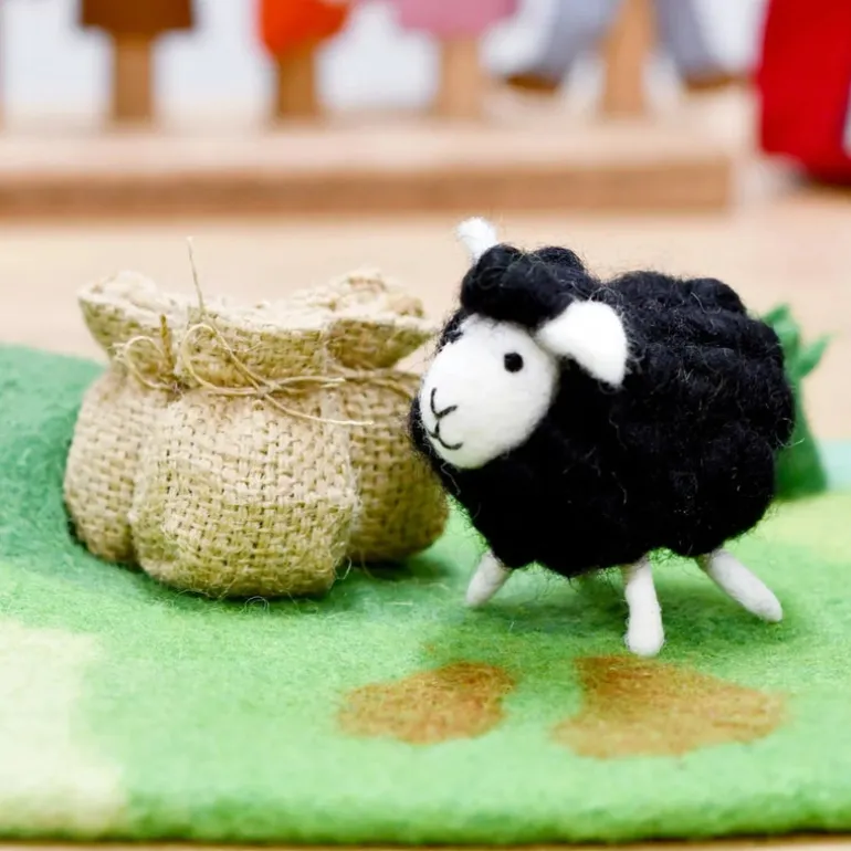 Felt Toy Baa Baa Black Sheep Set