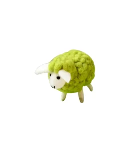 Felt Toy Sheep - Green