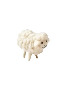Felt Toy Sheep - White
