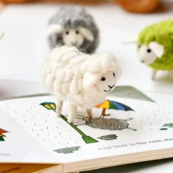 Felt Toy Sheep - White