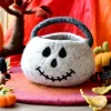 Felt Trick Or Treat Spooky Skull Bag