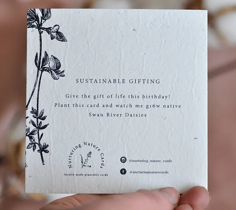 Flora Plantable Greeting Card