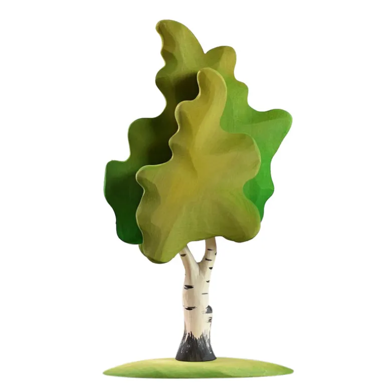 Large Birch Tree - Green
