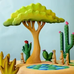 Large Wooden Acacia Tree