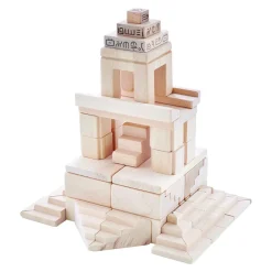 Large Wooden Building Blocks - Maya Civilisation