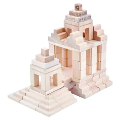 Large Wooden Building Blocks - Maya Civilisation