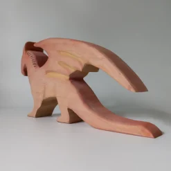 Large Wooden Dragon - Red