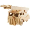 Large Wooden Fire Truck - Delia