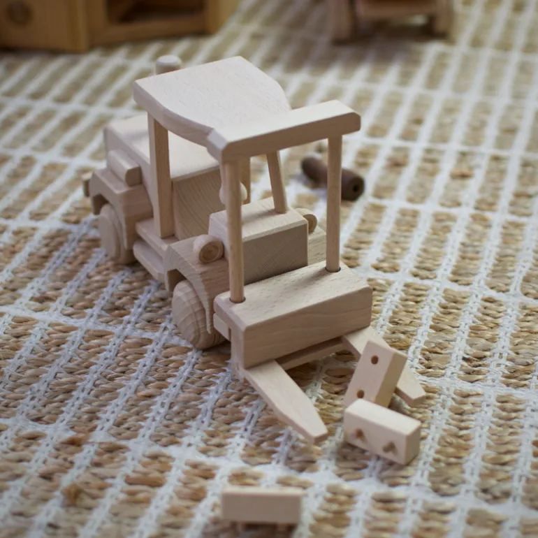 Large Wooden Forklift - Howard