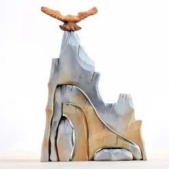 Large Wooden Mountain Cliff