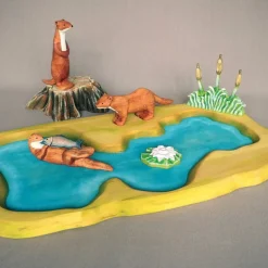 Large Wooden Play Base - Pond