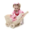 Large Wooden Push Cart - Trudy