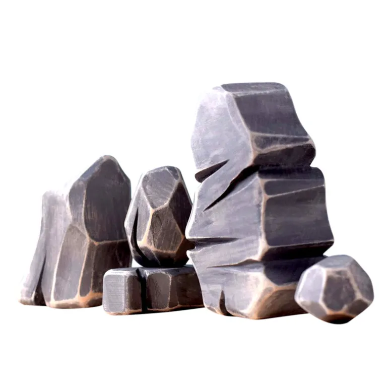 Large Wooden River Rocks