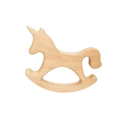 Large Wooden Rocking Unicorn