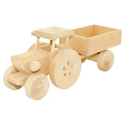 Large Wooden Tractor - Esther