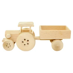 Large Wooden Tractor - Esther
