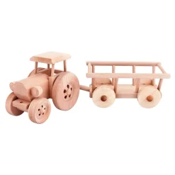 Large Wooden Tractor - Miles