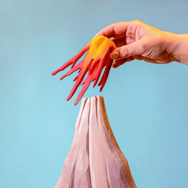 Large Wooden Volcano