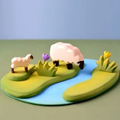 Large Wooden Wildflowers - Yellow