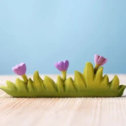Large Wooden Wildflowers - Purple