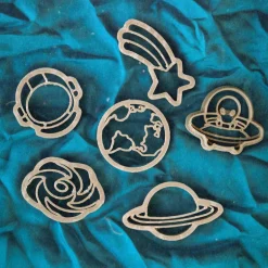 Mini Outer Space Eco Cutters - Set of 6