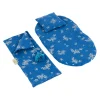 Muslin Doll Pram Bedding - Blue