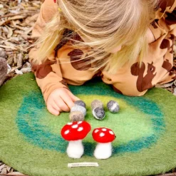 Round Mushroom Play Mat