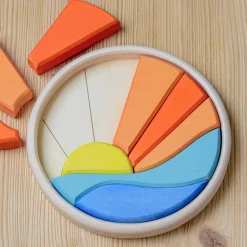 Round Puzzle - Seaside