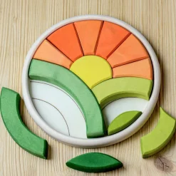 Round Puzzle - Sunny Hills