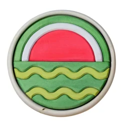 Round Puzzle - Watermelon