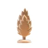 Small Wooden Thuja Tree - Natural
