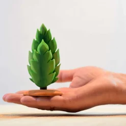 Small Wooden Thuja Tree - Summer